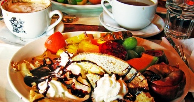 Grab attention with food.