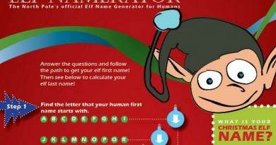 Christmas Elf Name Generator infographic
