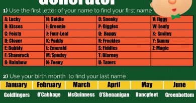 Leprechaun Name Generator